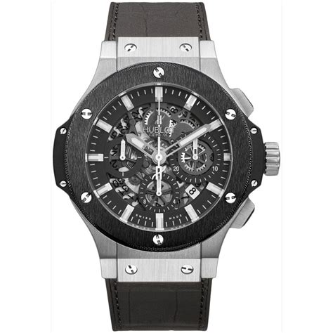 hublot big bang aero steel|hublot big bang 44 mm.